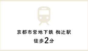 京都市営地下鉄 椥辻駅 徒歩2分